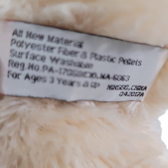 Hugfun International Soft Floppy Ears Dog Plush Aiden Wearing Scarf and Hat - Picture 7 of 15